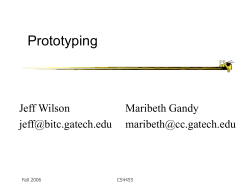 CS4455 -Video Game Programming and Design