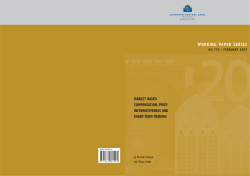 Market based compensation, price informativeness and short