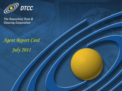 Agent Report Card - July 2011
