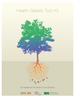 health beliefs toolkit | !1