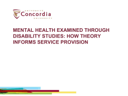 AHEAD Presentation 2013 - Association on Higher Education and