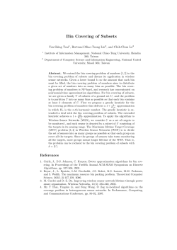 Bin Covering of Subsets