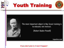 2016-01 Youth Training