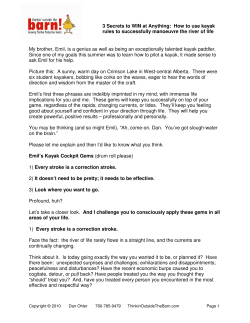 3 Secrets to WIN at Anything