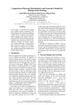 Comparison of Bayesian Discriminative and Generative Models for