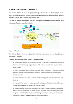 The Science Center Agent is a communicative, open