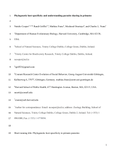 Cooper et al 2012 ELE - TARA