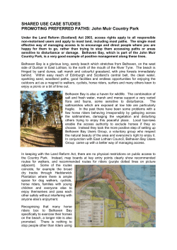 John Muir Country Park - British Horse Society Scotland