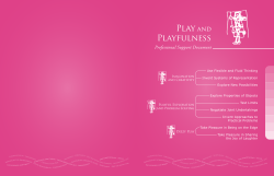 Play and Playfulness - Government of New Brunswick