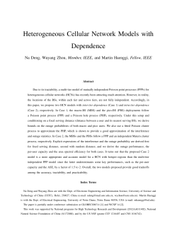 Heterogeneous Cellular Network Models with Dependence