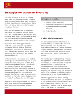 Strategies for tax-smart investing