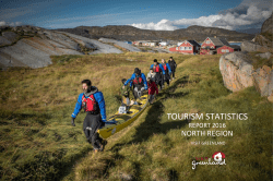 tourism statistics report 2016 qaasuitsoq visit greenland