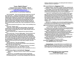 God`s Amazing Love - Christian Life Church