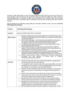 Job Vacancy Announcement