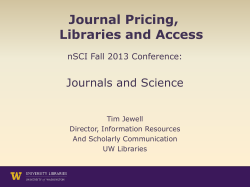 Slide - National Science Communication Institute