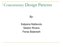 Real time design patterns