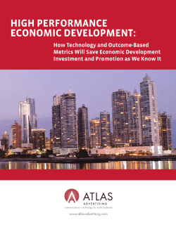 high performance economic development