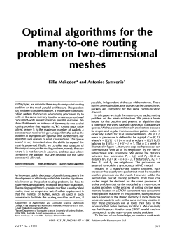 Optimal Algorithms for the Many-to