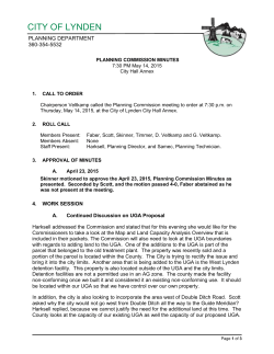 PLANNING DEPARTMENT 360-354