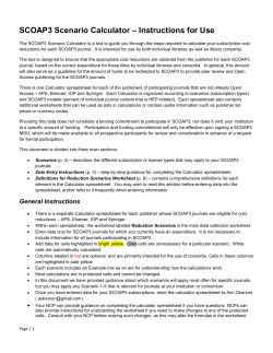 SCOAP3 Scenario Calculator Instructions US