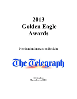 Nomination Instruction Booklet