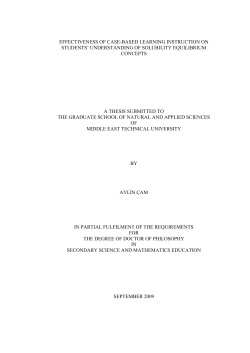 effectiveness of case-based learning instruction on students