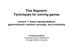 gt1a - Carnegie Mellon School of Computer Science