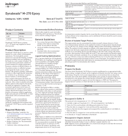 Dynabeads&reg; M-270 Epoxy - Thermo Fisher Scientific