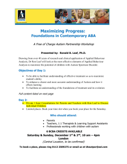 Effective School Shadowing