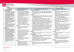 KS1 Moderation Document - Maths