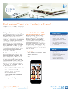 On the move? Take your meetings with you!
