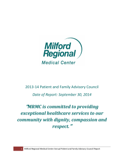 MRMC is committed to providing exceptional healthcare services to