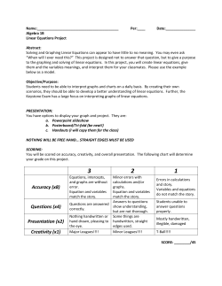 Graph Interpretation Project