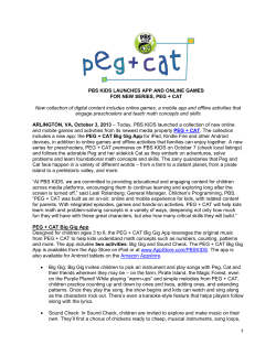 Press Release - PBS PressRoom