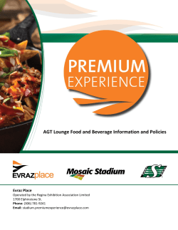 AGT Lounge - Evraz Place