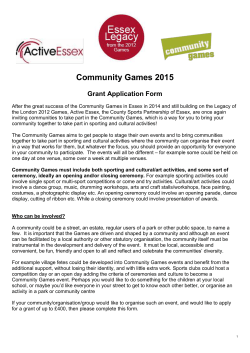 open weekend in essex