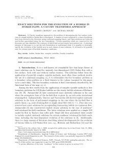 Exact solutions for the evolution of a bubble in Stokes flow: a