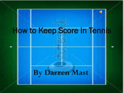 How to Keep Score in Tennis - mast