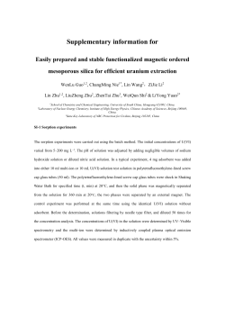 Supplementary information for