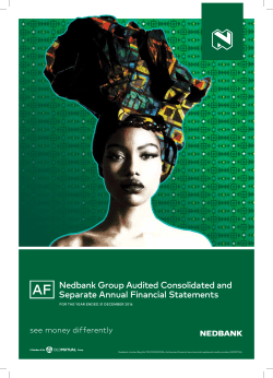Nedbank Group Audited Consolidated and Separate Annual