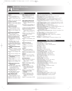 History/Records - Truman State Athletics