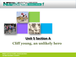 Language focus 句型提炼