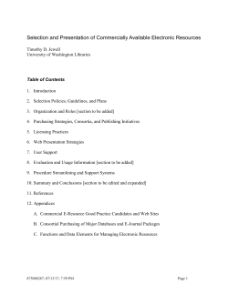 Introduction/overview - Digital Library Federation