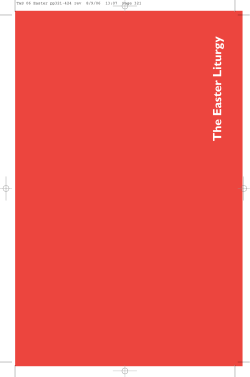 The Easter Liturgy material