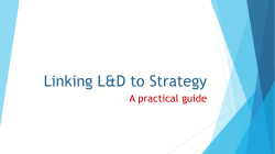 Linking HR To Strategy