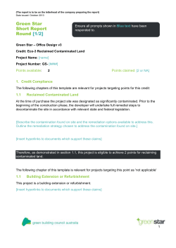 ECO-3 - Reclaimed Contaminated Land