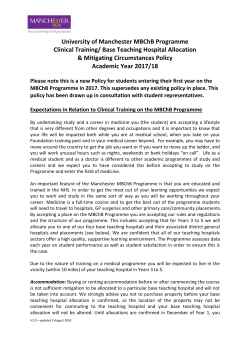 2017 MMS Base Hospital Allocation Policy and Process v1.0