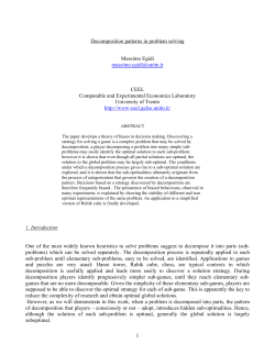 Distortions in rational decisions - CEEL