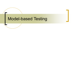 Model-Based Testing