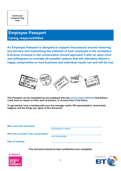 BT Disability Passport
